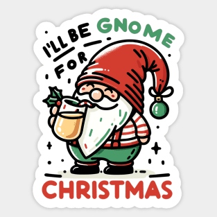 Gnome for Christmas Cheer Sticker